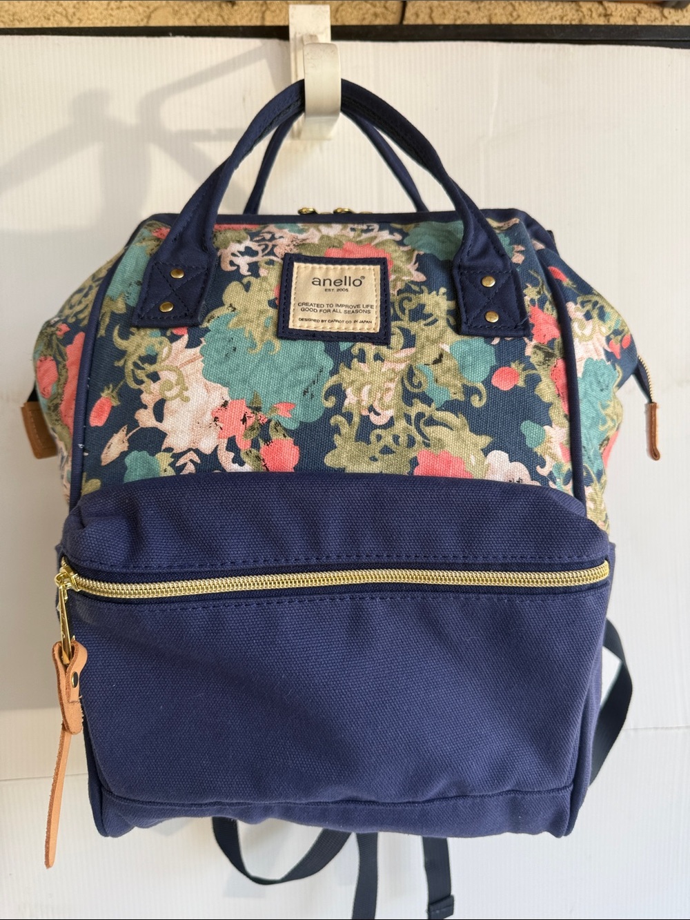 ANELLO JAPAN FLORAL BACKPACK IN GREAT CONDITION DAY PACK FLOWERS